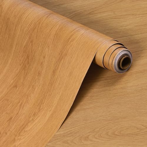 Brown Wood Contact Paper Peel and Stick Wood Grain Wallpaper 15.7"x118"