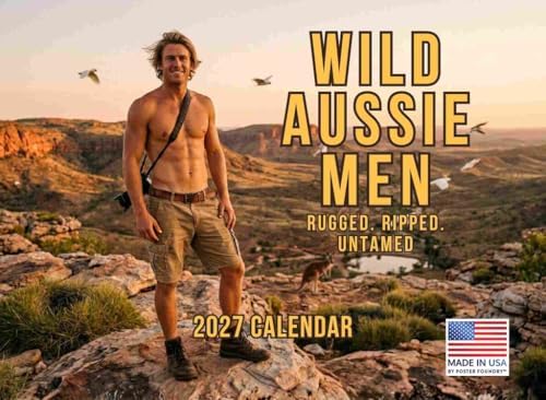 Wild Aussie Men 2027 Calendar