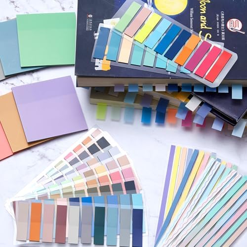 135 Pcs Book Annotation Kit with Pencil Case, 12 Pastel Highlighters, 11 Gel Pens, Fine Marker, 300 Transparent Sticky Notes, 2640 Index Tabs, Bible Study Supplies Kit(Classic,Black)