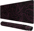 Rcege Large Gaming Mouse Pad Extended Desk Mat with Non Slip Stitched Edge