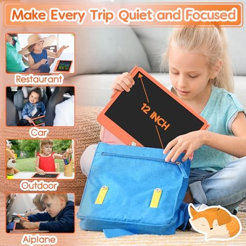 Hockvill 12 Inch LCD Writing Tablet, Toddler Doodle Board Toy Gift for Kids