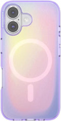 PopSockets iPhone 16 Phone Case with MagSafe- Aura | Magnetic, Wireless Charging, Camera & Drop Protection, Purple, Aura, Electronic Accessories, For iPad/Kindle/iPhone/Android