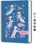 Large Planner 2026-2027, A4 (8.5" x 11") Hardcover Weekly & Monthly Planner July 2026 - June 2027 with Monthly Tabs, Academic Planner for School, Work and Office, Submerged Dalmatians