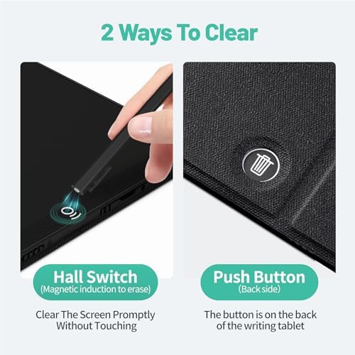 LCD Writing Tablet for Adults: 11.5 Inch Drawing Board with PU Leather Case