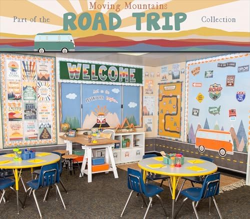 Teacher Created Resources Moving Mountains Road Trip On the Road to Good Choices Mini Bulletin Board (TCR9225)