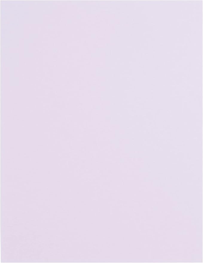 Recollections 100 Sheets Very Violet 8.5” x 11” Cardstock Paper - Acid and Lignin Free Paper for Scrapbooks, Arts & Crafts - 1 Pack