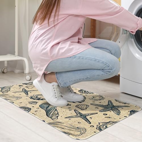Kitchen Rugs and Mats,Washable Non-Slip Floor Mats Door Mat