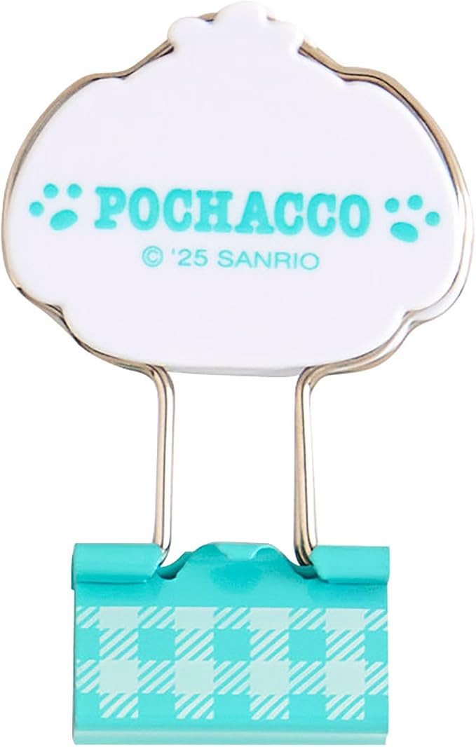Sanrio 615510 Pochacco Double Clip, ABS Steel, Set of 3