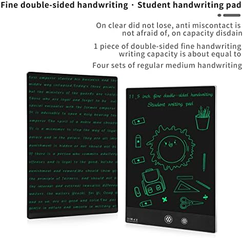 LCD Writing Tablet 11.5 Inch Double Display