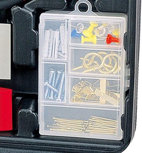 Apollo Tools 135 Piece Household Tool Set, Red DT0773