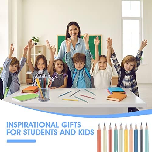 Sabary 30 Pcs Inspirational Pencils Bulk Back to School Gift School Supply
