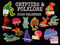 Folklore And Cryptid Calendar 2026 Monthly Wall Calender 12 Month | American Made In The USA