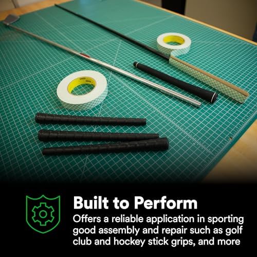 3M Double Coated Paper Tape 410M, Natural, 1 in x 10 yd, 5 mil, 1 Roll, Quick Grab and Dependable Hold