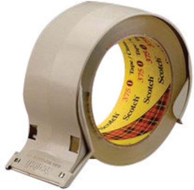 3M Scotch Box Sealing Tape Dispenser H320, Gray, 2 inches