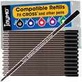 Replacement for Cross 8513 - Ballpoint Pen Refill - 24 Black
