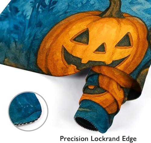 Britimes Large Mouse Pad, Mouse Pad, 31.5 x 15.7 Inch, Halloween Gnome Bat