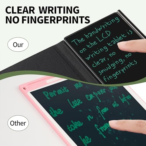 LCD Writing Tablet for Adult: 6.5 Inch Full Screen with PU Leather Case
