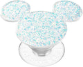 PopSockets Adhesive Phone Grip, Holder- Mickey Ears White | Secure Comfortable Hold, Anti-Drop, Kickstand, Disney, Mickey Mouse, Minnie, White