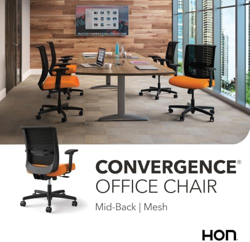 HON Convergence Ergonomic Office Chair, Office Desk Computer Chair, Apricot