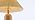 JONATHAN Y Arvid Table Lamp 20.5" Resin Metal Bedside, Beige Wood Finish