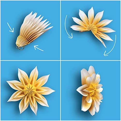 Teacher Created Resources Floral Sunshine Paper Flowers Premade Decorations for Party Photo Backdrops, Classrooms Walls, Showers and Birthday Celebrations (TCR8546)