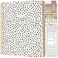 bloom daily planners 2027 Planner for Women (8.5" x 11") - Weekly & Monthly Calendar Year (January to December) Softcover Agenda Book Organizer with Stickers & Stencil - Simply Spotted