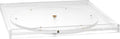 Russell+Hazel Acrylic Desk Accessory Tray, Clear, for Home Office | Organizes and displays desktop items & mail in one clear acrylic tray. Polished edges stack seamlessly with the Bloc line.
