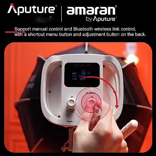 Aputure Amaran 150c 150W RGBWW COB Video Light,CCT 2500K-7500K