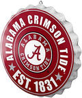 foco NCAA Team Logo Metal Bottle Cap Hanging Wall Sign