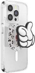 PopSockets Phone Grip for MagSafe, Magnetic Holder- PopOut Thumbs Up | Removable, For Kindle / Android / iPhone, With Magnet, Disney, Mickey Mouse, Minnie, Fun, Cool, Unique