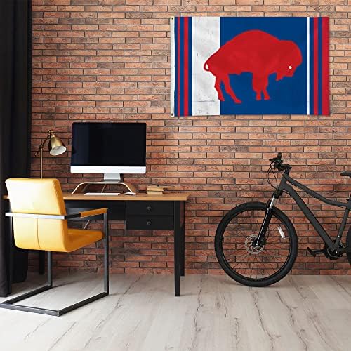 NFL Rico Industries Standard 3' x 5' Banner Flag Single Sided - Indoor or Outdoor - Home Décor