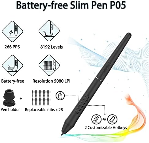 VK640 Update VEIKK Graphic Drawing Tablets Pen Tablet
