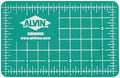 ALVIN GBM Self-Healing Cutting Mat 3.5 x 5 inch | Double-Sided Green/Black | 5-Layer Gridded Surface for Arts, Crafts and Sewing - Model GBM0305