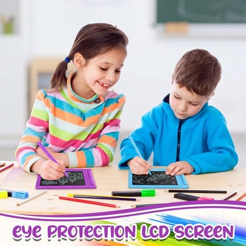 Zhehao 32 Pcs LCD Writing Tablet for Kid Mini Doodle Board,Colorful