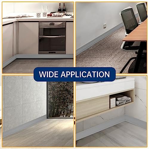 Vinyl Baseboard Molding Trim 6 Inch Peel and Stick Cove Base