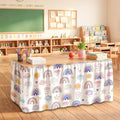 Teacher Desk Skirt for Classroom Ruffle Table Skirt Back to School