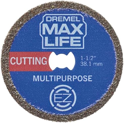 Dremel Max Life EZ545HP 1-12" (38.1mm) Diamond Cutting Wheel