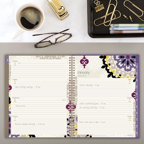 Mead Cambridge 2027 Planner, Weekly & Monthly, 8.5" x 11", Vienna (122-905-27)