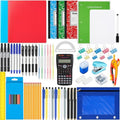 Watersay 77 Pcs Stationery Supplies Kit for Senior College