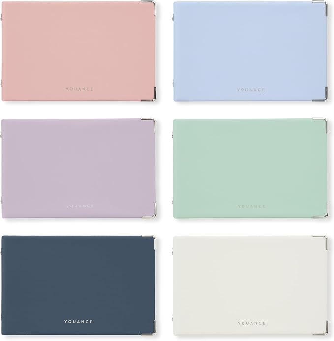 Maruman FM64-06 Loose Leaf Binder, Yuance Mini, 5 Holes, White