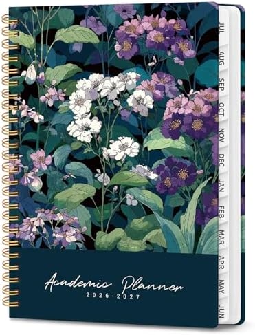 ZOTIA Planner 2026-2027 Jul 2026-Jun 2027 Academic Monthly & Weekly Planner