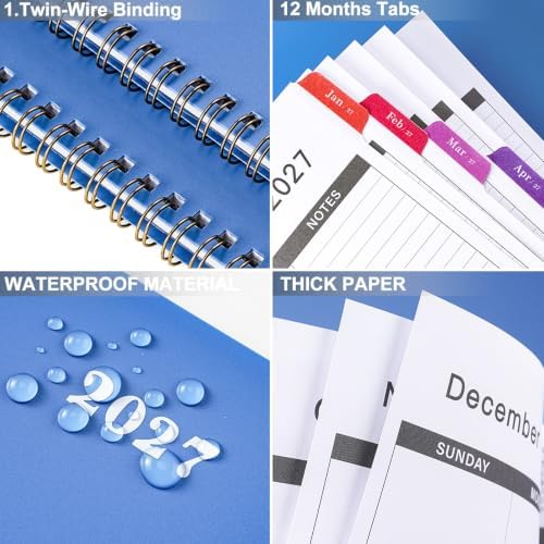 2027 Monthly Planner, Jan 2027 - Dec 2027 Planner