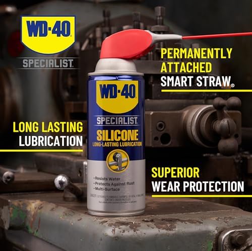 WD-40 Specialist Silicone Lubricant, New Bigger Can, 13.3 OZ [1-Pack]