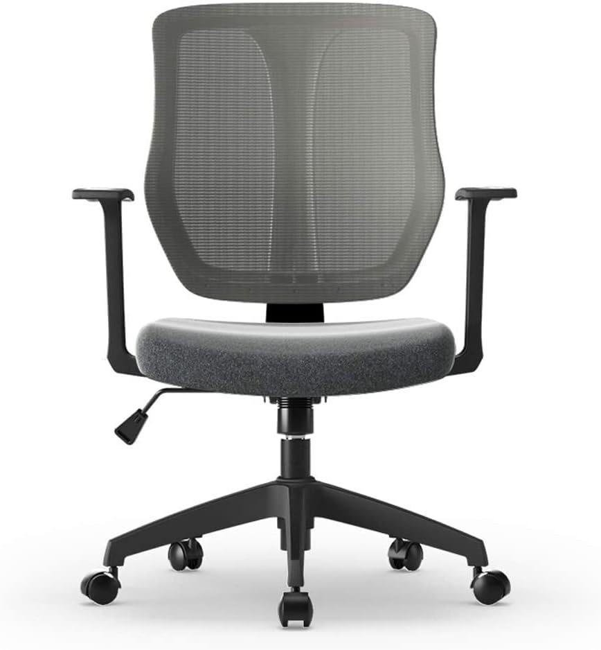 Office Chair Employee Office Chair Mid Back Chair Breathable Mesh Lift Chair Computer Chair Conference Chair Home Office Chair (Colour: B) (Color : B) (A)
