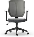 Office Chair Employee Office Chair Mid Back Chair Breathable Mesh Lift Chair Computer Chair Conference Chair Home Office Chair (Colour: B) (Color : B) (A)