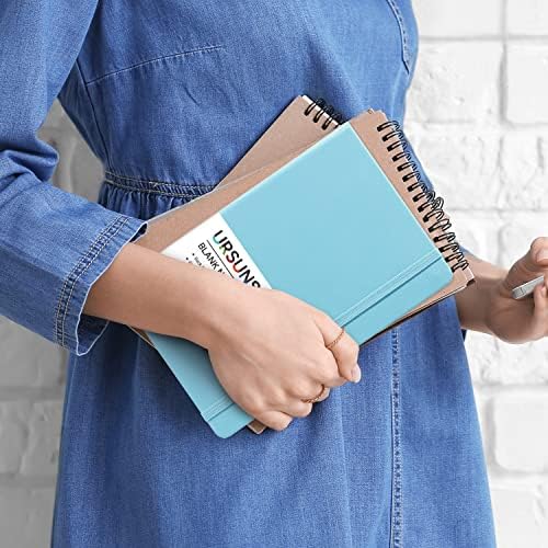 Blank Journal/Notebook - Classic Notebook/Journal with Ribbon Divider