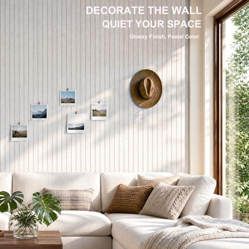 0.47" Thick Felt Pin Board 36"x24" Large Cork Board Alternative 6 Pack 11.81"x11.81"Felt Bulletin Board Wall Tiles Notice Board with 30 Pushpins for Home Office School(Fine-Light Camel)