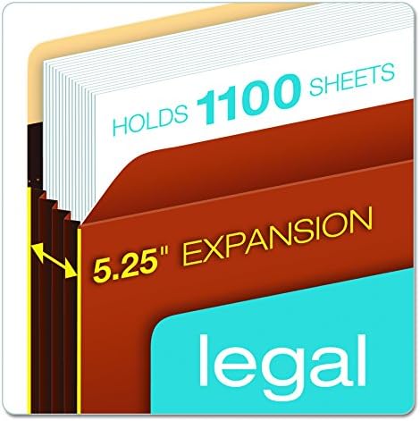 Globe Weis Pendaflex Expanding File Pockets, Brown (PFXC1536GHD)
