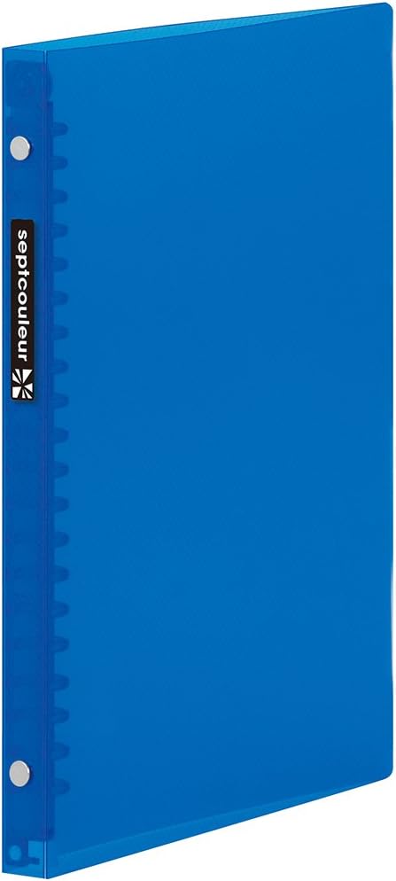Maruman F083B-02 Loose Leaf Binder, A5, Septocrule, 20 Holes, Blue