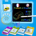 Writing Drawing Tablet with Talking Flash Cards - French Blue